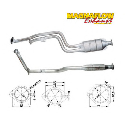 Foto Catalizzatore MAGNAFLOW 85046