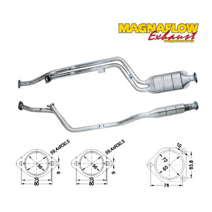 Foto Catalizzatore MAGNAFLOW 85045