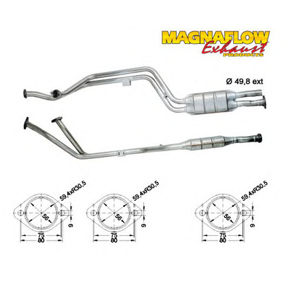 Photo Catalyseur MAGNAFLOW 85044