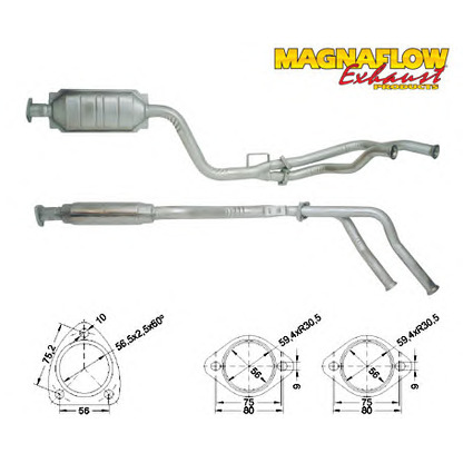 Foto Katalysator MAGNAFLOW 85038