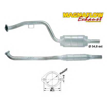 Foto Katalysator MAGNAFLOW 85024