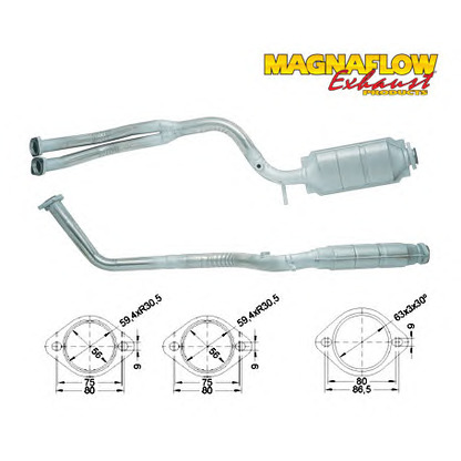 Photo Catalyseur MAGNAFLOW 85018