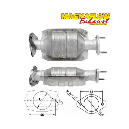 Foto Catalizzatore MAGNAFLOW 84822