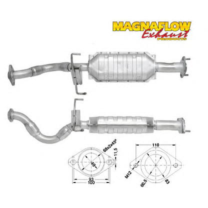 Фото Катализатор MAGNAFLOW 84821