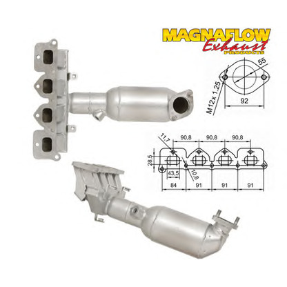 Фото Катализатор MAGNAFLOW 83420