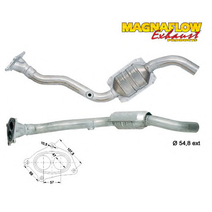 Foto Catalizzatore MAGNAFLOW 82565