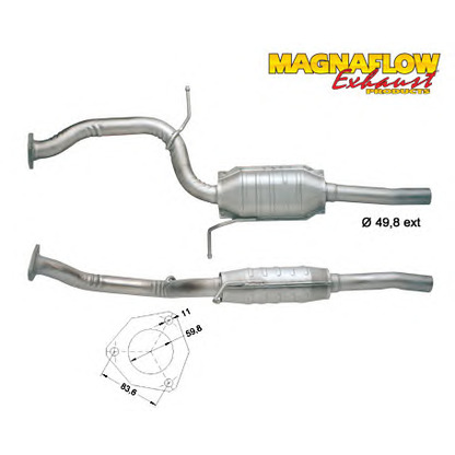 Photo Catalyseur MAGNAFLOW 82560