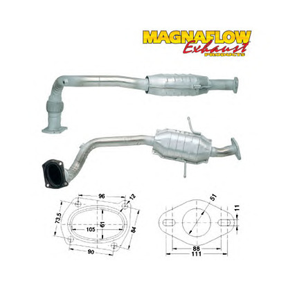 Foto Catalizador MAGNAFLOW 82550