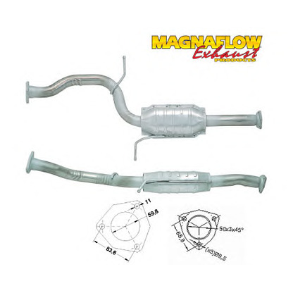 Photo Catalytic Converter MAGNAFLOW 82538