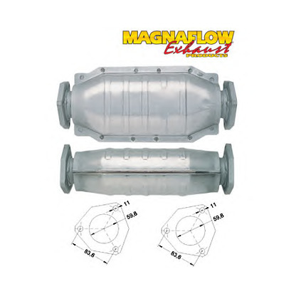 Foto Catalizzatore MAGNAFLOW 81208