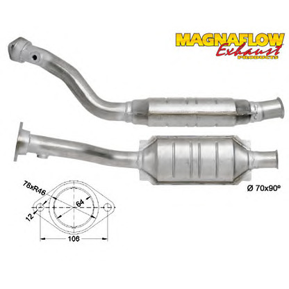 Foto Catalizzatore MAGNAFLOW 80960