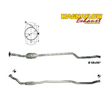 Photo Catalyseur MAGNAFLOW 80957D