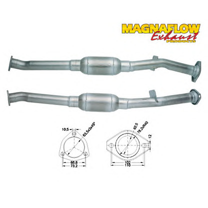 Photo Catalyseur MAGNAFLOW 80951D