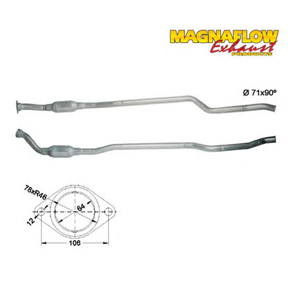 Foto Catalizzatore MAGNAFLOW 80947D