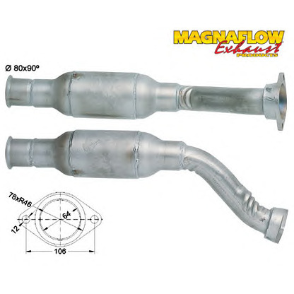 Photo Catalyseur MAGNAFLOW 80946D