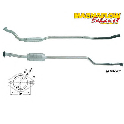 Photo Catalyseur MAGNAFLOW 80920