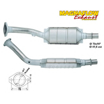 Photo Catalyseur MAGNAFLOW 80907