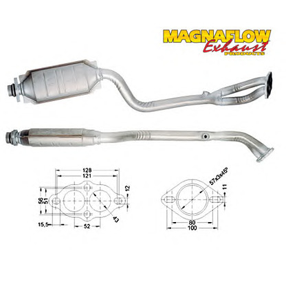 Photo Catalytic Converter MAGNAFLOW 80674