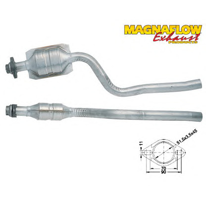 Photo Catalyseur MAGNAFLOW 80670D