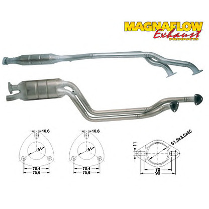 Foto Catalizzatore MAGNAFLOW 80667