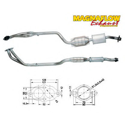 Photo Catalytic Converter MAGNAFLOW 80664