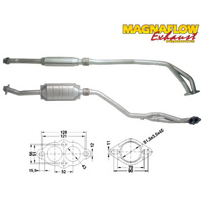 Photo Catalyseur MAGNAFLOW 80656