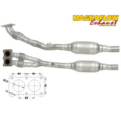 Photo Catalyseur MAGNAFLOW 80264