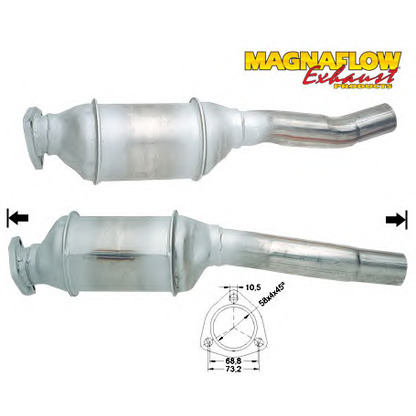 Foto Catalizzatore MAGNAFLOW 80210