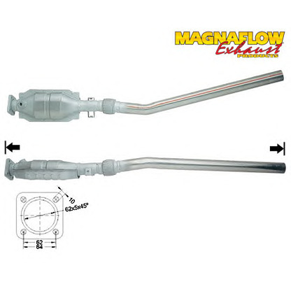 Foto Catalizador MAGNAFLOW 80204