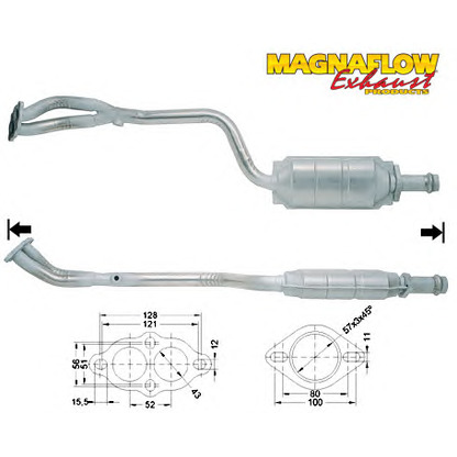 Photo Catalyseur MAGNAFLOW 80060