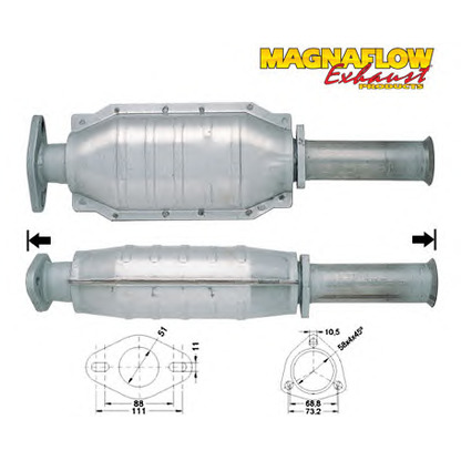 Foto Katalysator MAGNAFLOW 80012