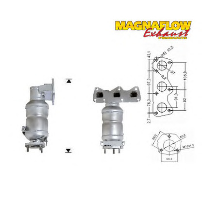 Photo Catalyseur MAGNAFLOW 78812