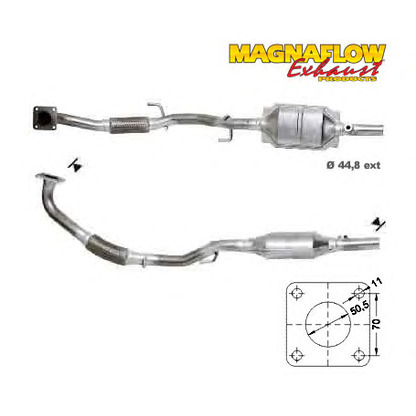 Photo Catalyseur MAGNAFLOW 77202