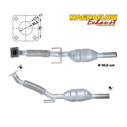 Фото Катализатор MAGNAFLOW 77201D