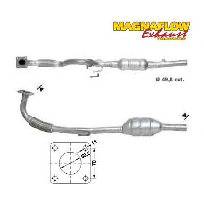 Photo Catalyseur MAGNAFLOW 77018