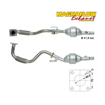 Foto Katalysator MAGNAFLOW 77009