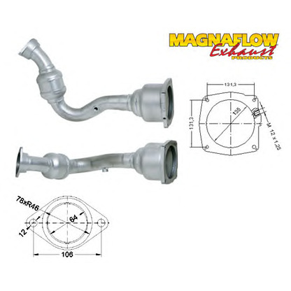 Photo Catalyseur MAGNAFLOW 76036D