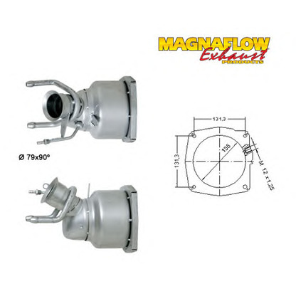 Photo Catalytic Converter MAGNAFLOW 76029D