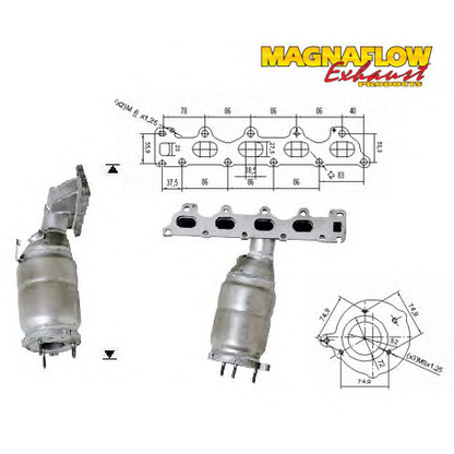 Photo Catalyseur MAGNAFLOW 75823