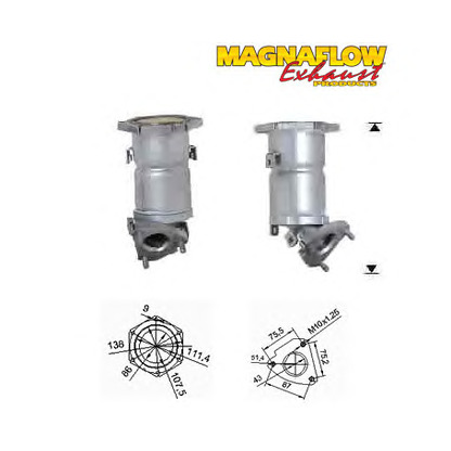 Foto Catalizzatore MAGNAFLOW 75607