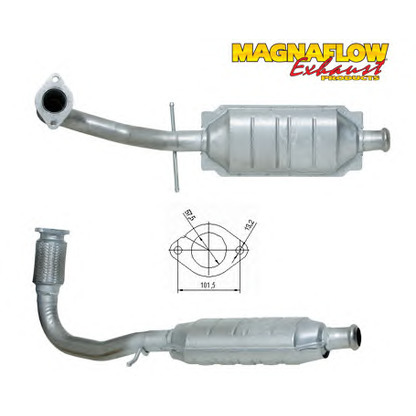 Photo Catalytic Converter MAGNAFLOW 73404D