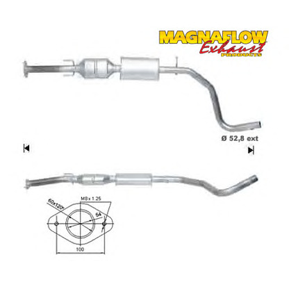 Foto Catalizzatore MAGNAFLOW 71806D