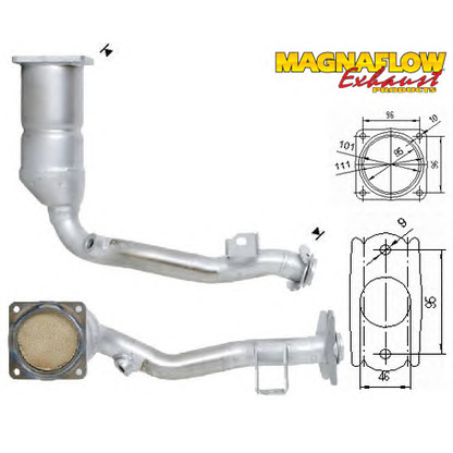 Foto Catalizzatore MAGNAFLOW 70912