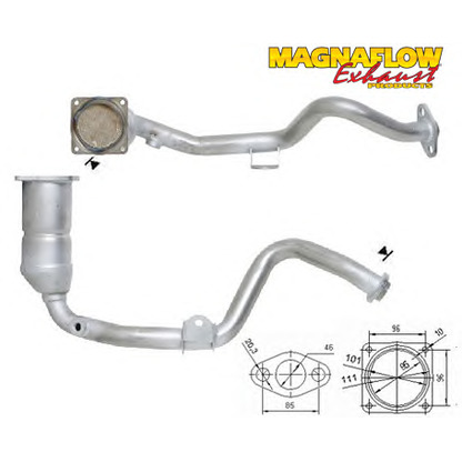 Photo Catalyseur MAGNAFLOW 70910