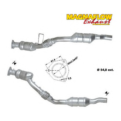 Photo Catalyseur MAGNAFLOW 70212