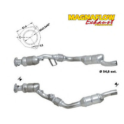 Foto Catalizzatore MAGNAFLOW 70211