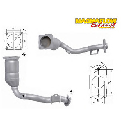 Foto Catalizzatore MAGNAFLOW 60907