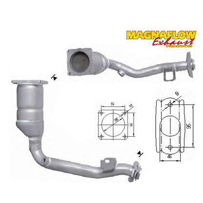 Foto Catalizzatore MAGNAFLOW 60908