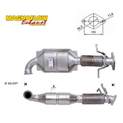 Фото Катализатор MAGNAFLOW 79208D