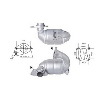 Foto Catalizzatore MAGNAFLOW 66317D